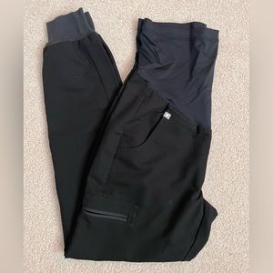 Figs Maternity Joggers, XS-Black